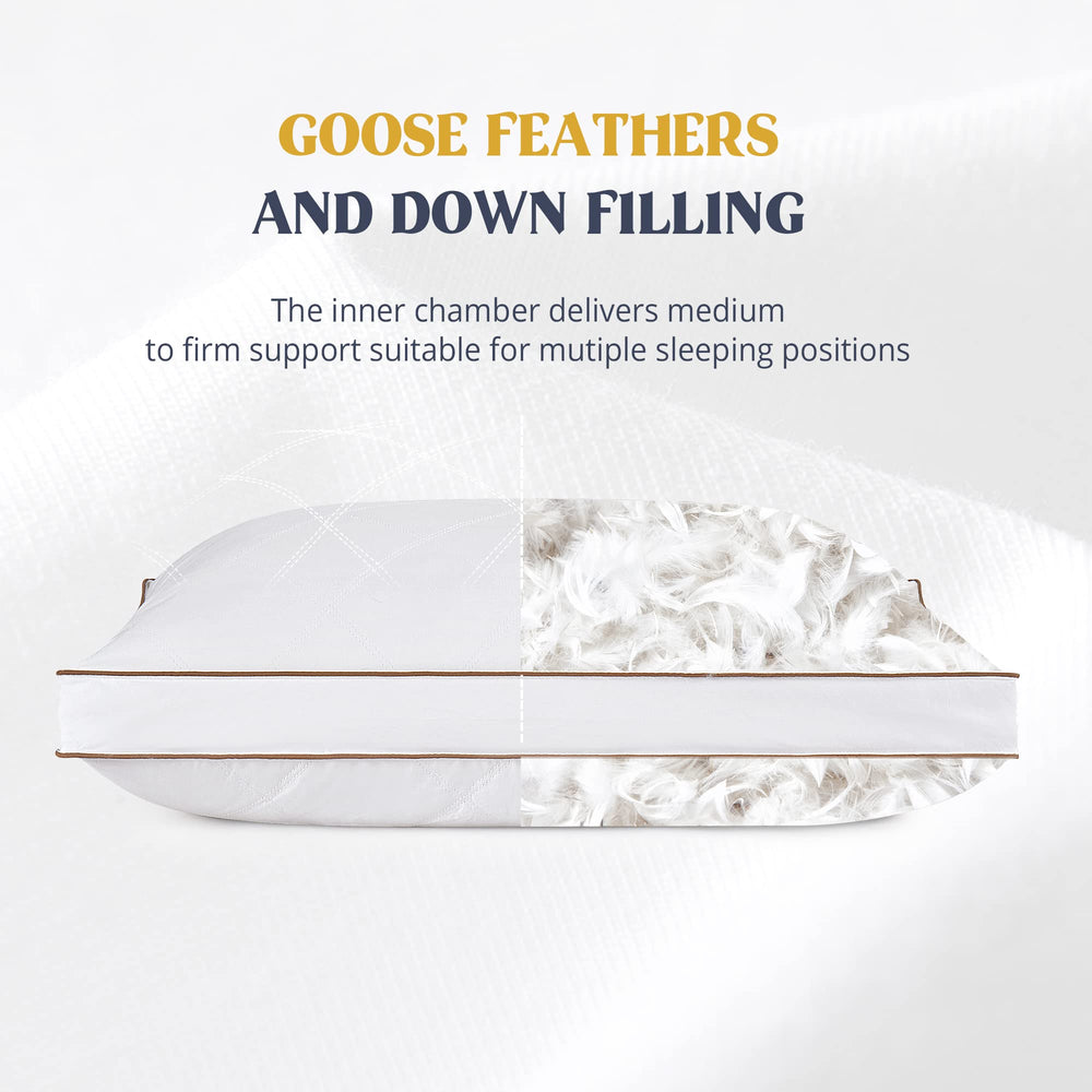 puredown housse coton double épaisseur respirante pour peau sensible