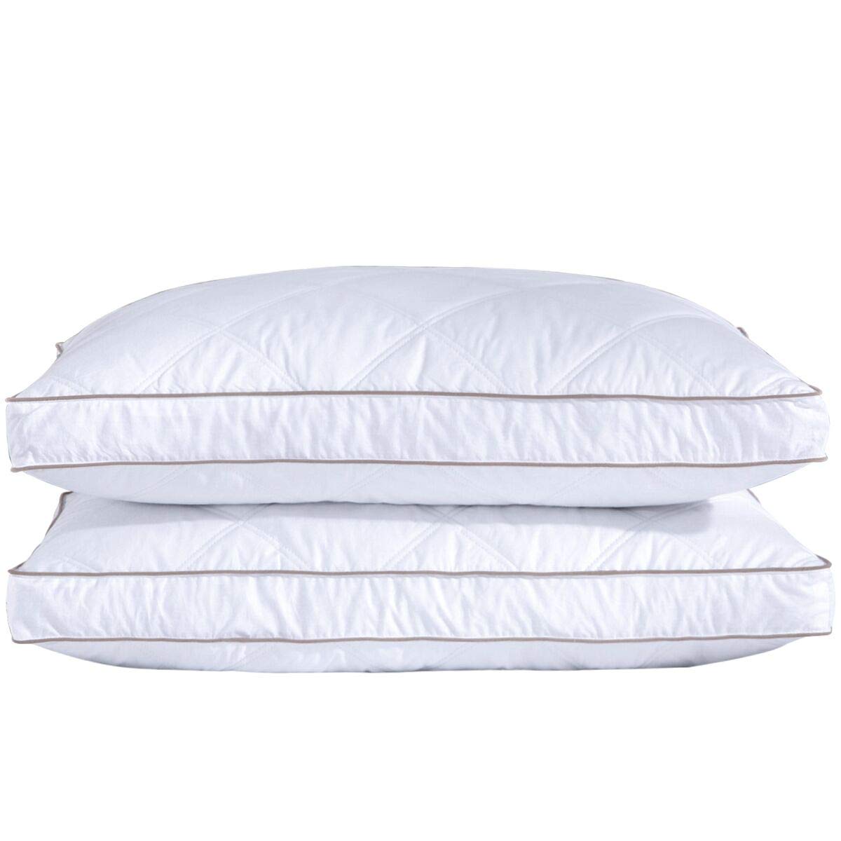 puredown oreiller face avant hôtel aspect luxueux et confort visible