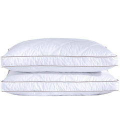 puredown oreiller face avant hôtel aspect luxueux et confort visible