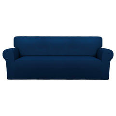 PureFit housse face avant bleu marine, protection esthétique du canapé