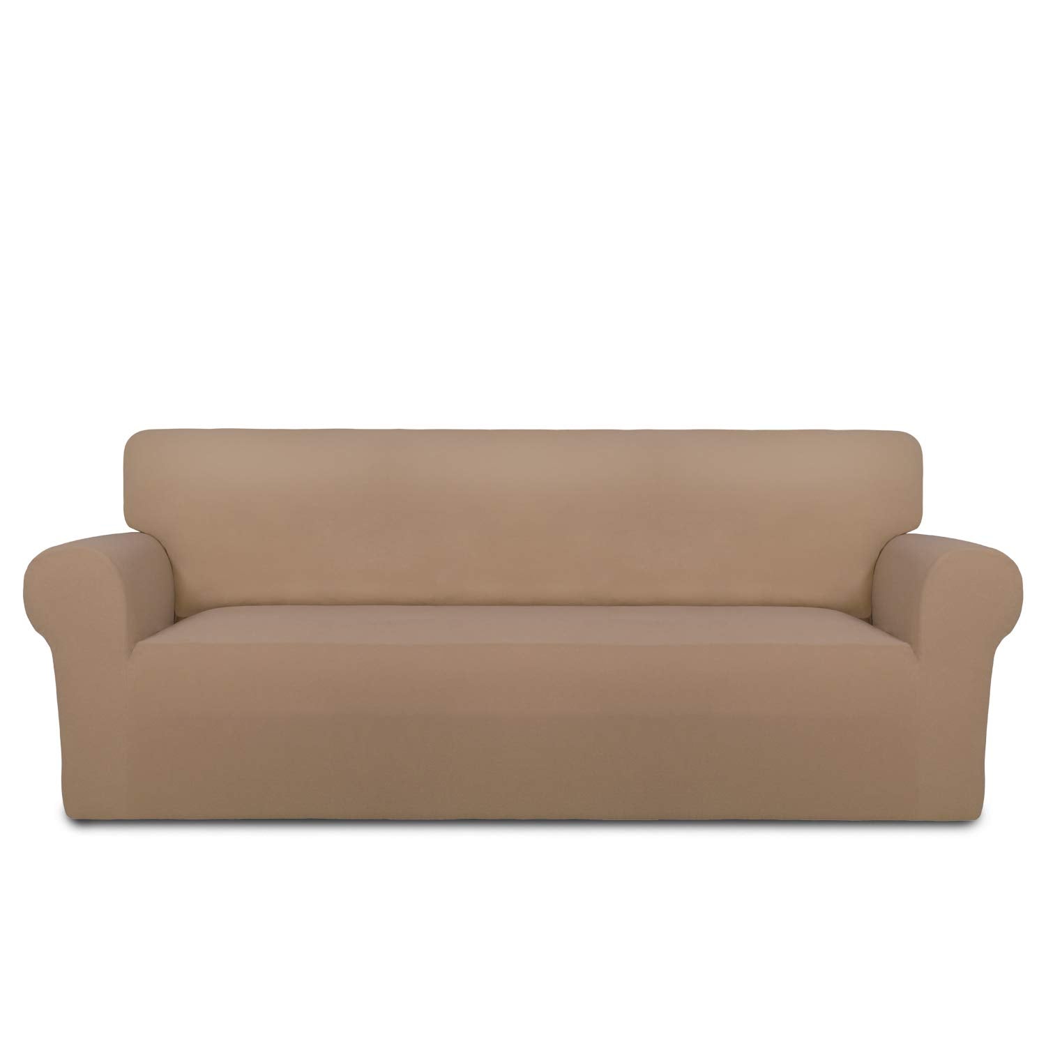 PureFit housse canapé face entière montrant couverture et finition élégante