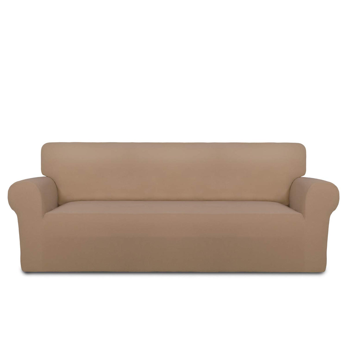 PureFit housse canapé face entière montrant couverture et finition élégante
