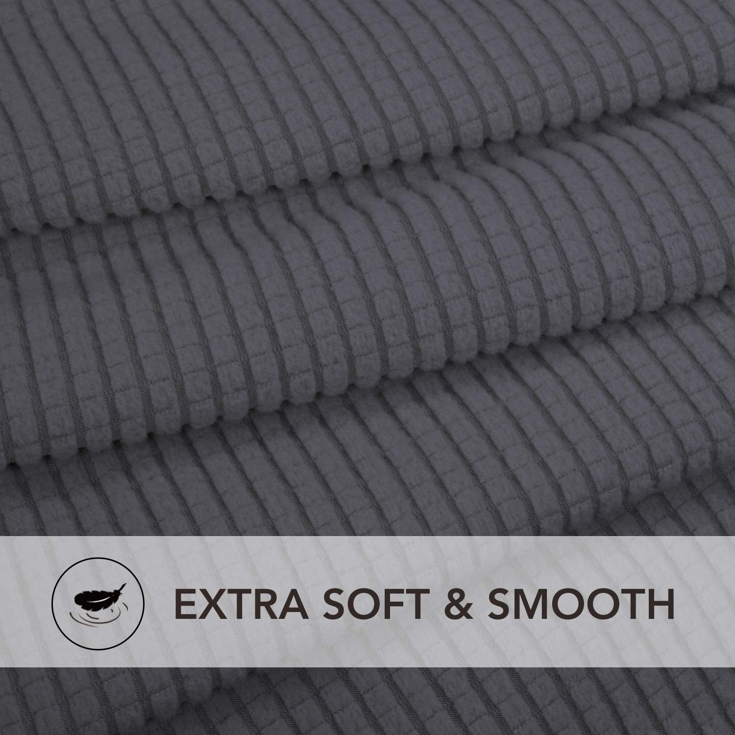 PureFit ourlet élastique sous base garantissant tenue du revêtement