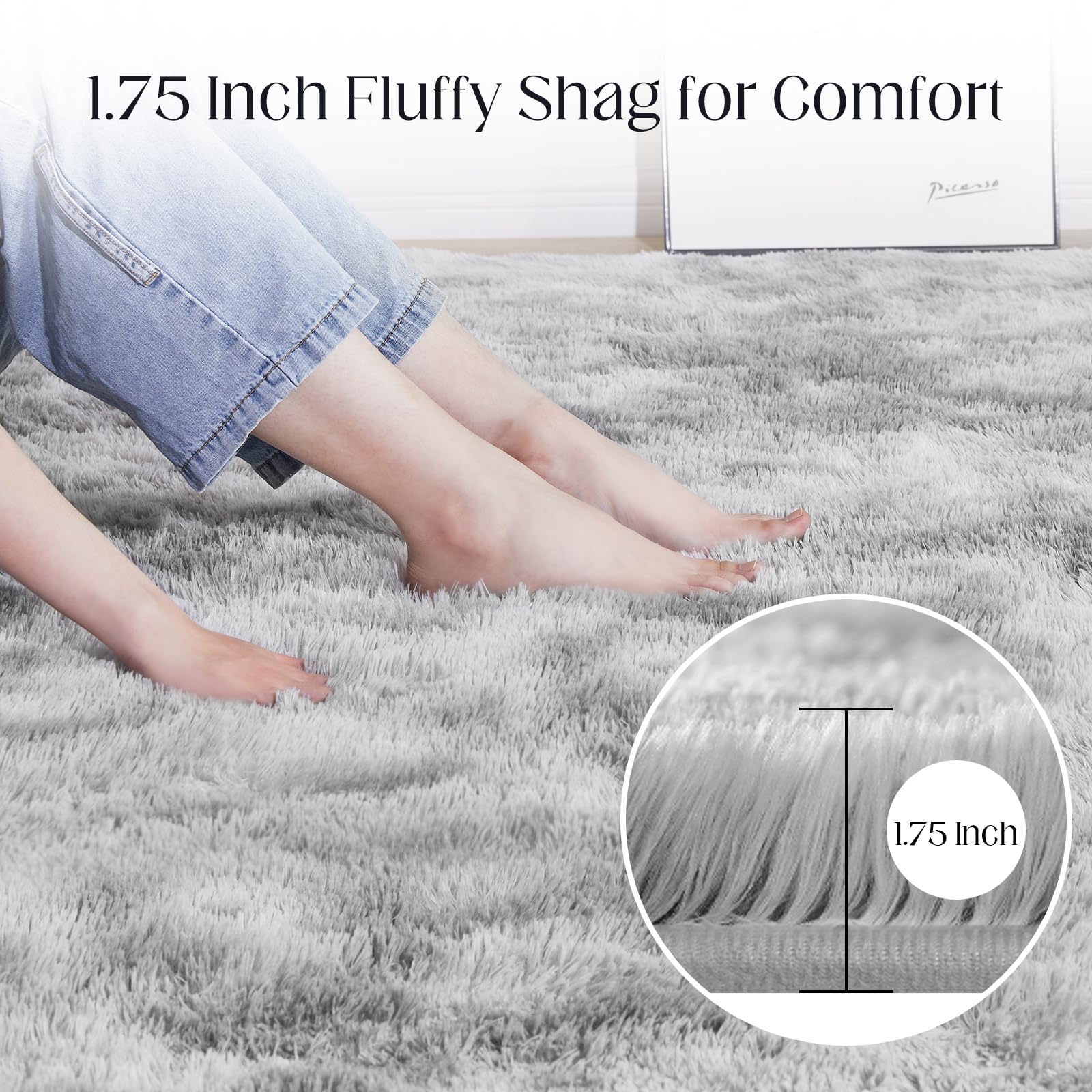 Gros plan fibres Puremy montrant poils longs et toucher velouté