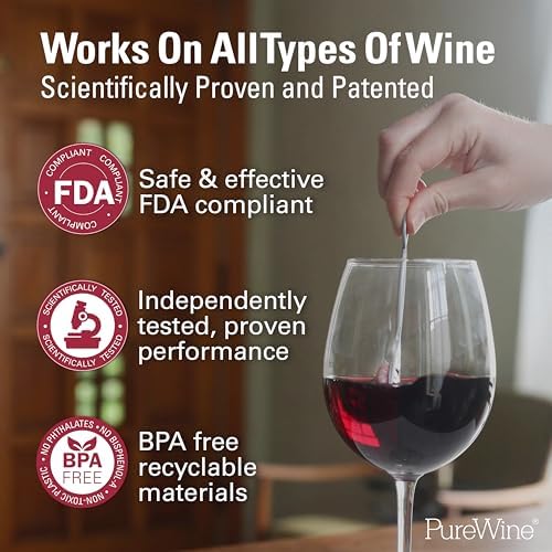 PureWine charms twist-off accrochés au verre pour repérer son verre