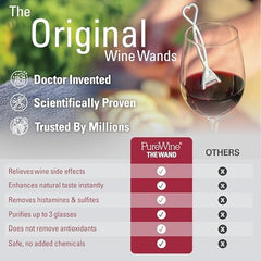 PureWine comparaison taille dans une main pour transport pratique
