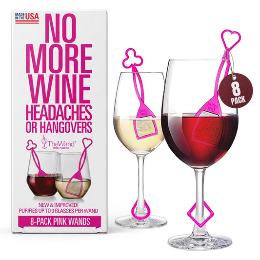 PureWine le Wand face avant de l’emballage montrant le produit et un bénéfice clair