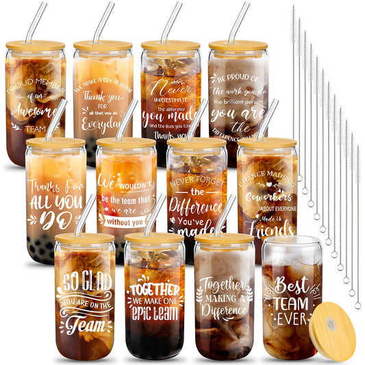 Purpeak face avant du packaging montrant le lot de 12 verres, pratique pour cadeaux