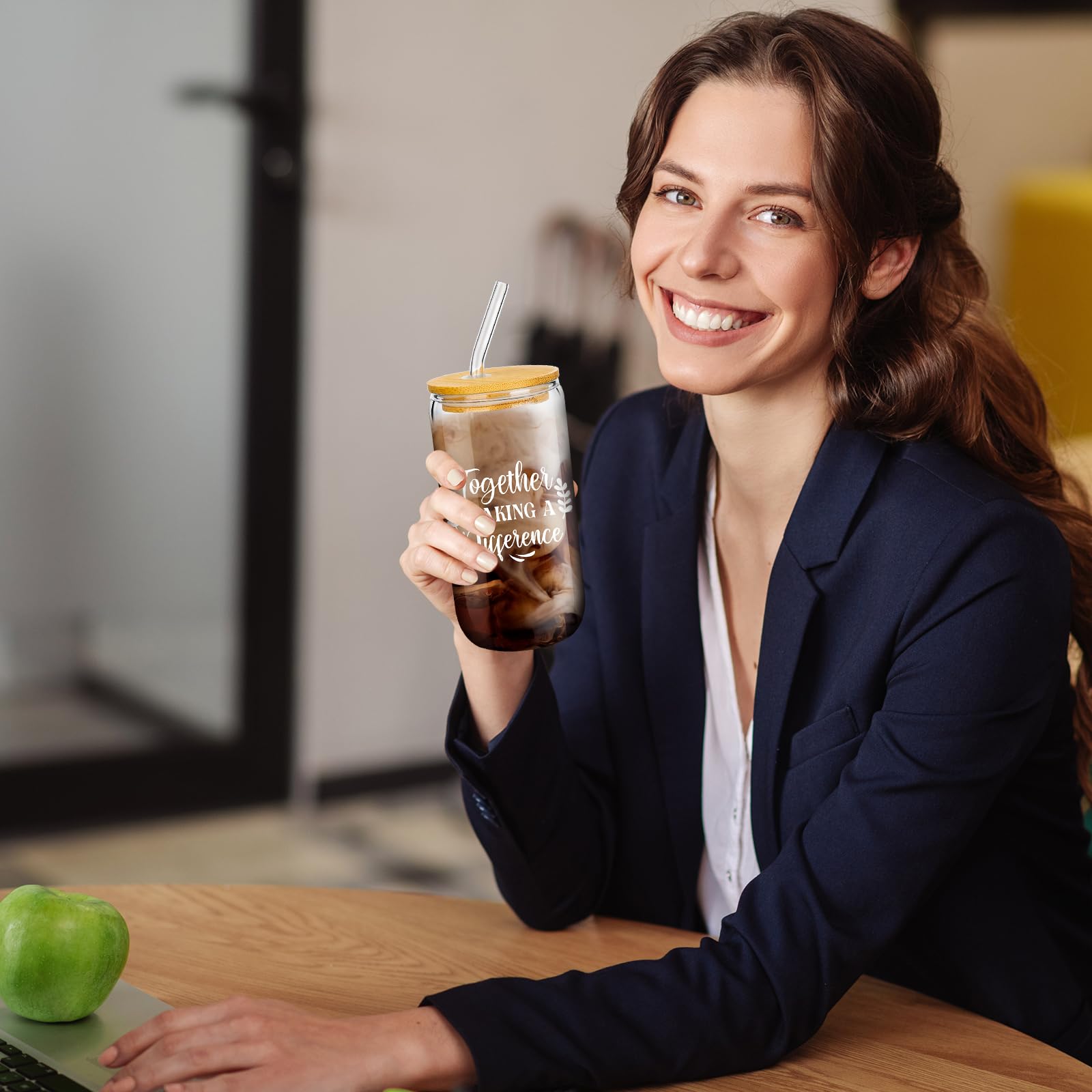 Purpeak ensemble complet de 12 verres sur table, parfait pour distribution groupée