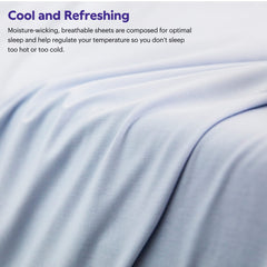 Purple vue profil montrant poches profondes et maintien SecureStretch