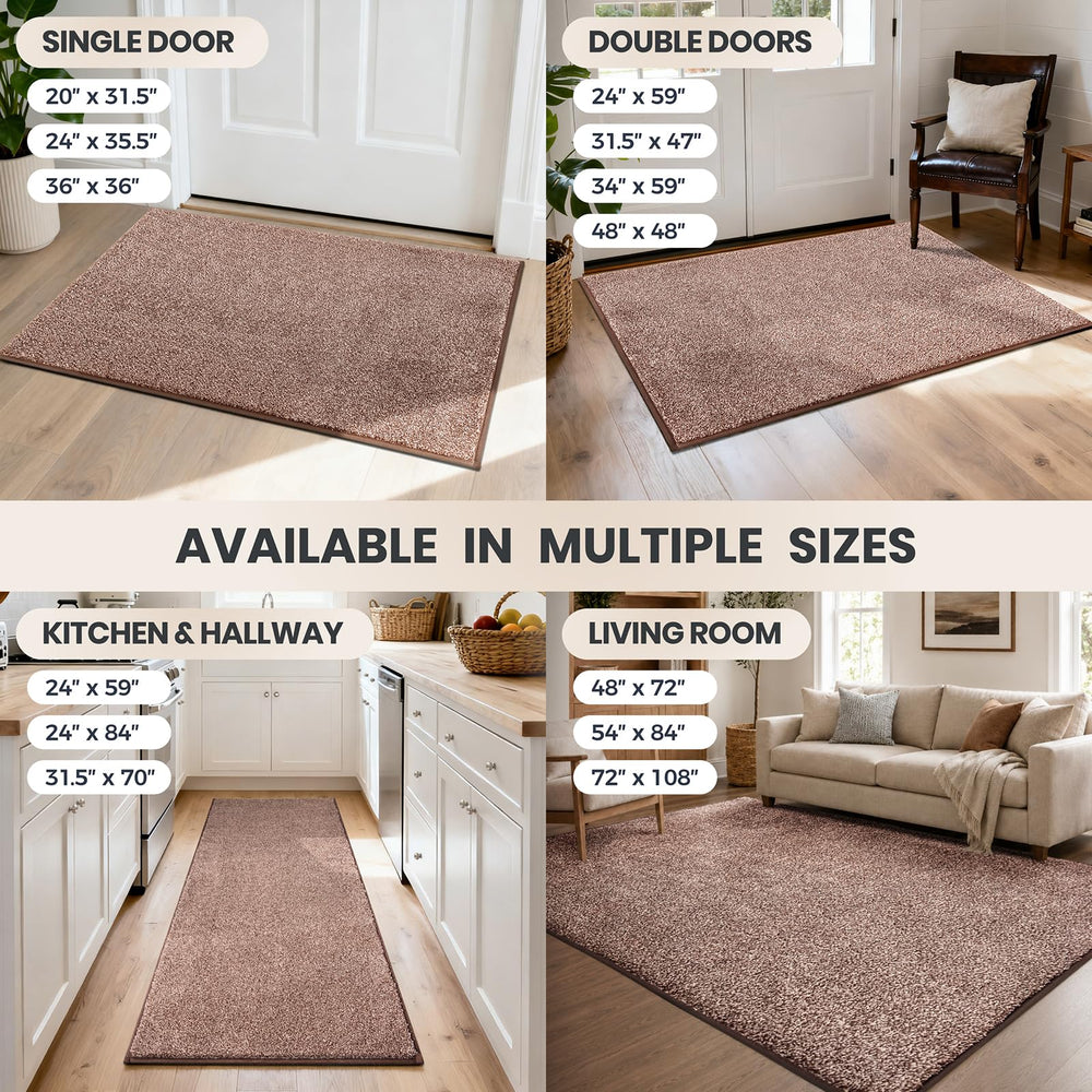 PURRUGS style brun-crème installé dans un intérieur apportant esthétique et propreté