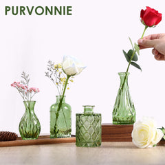 PURVONNIE vases en situation sur table mariage apportant charme