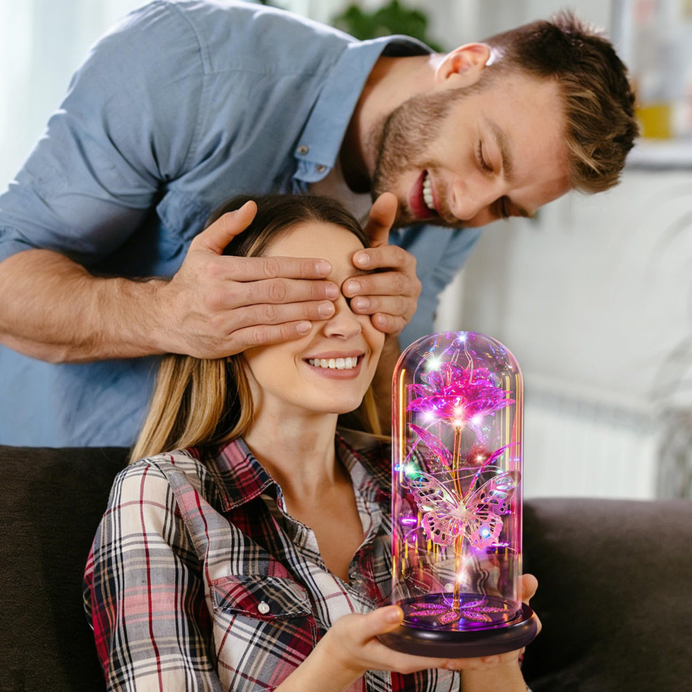 Pusuny coffret cadeau avec ruban satiné prêt à offrir et transporter