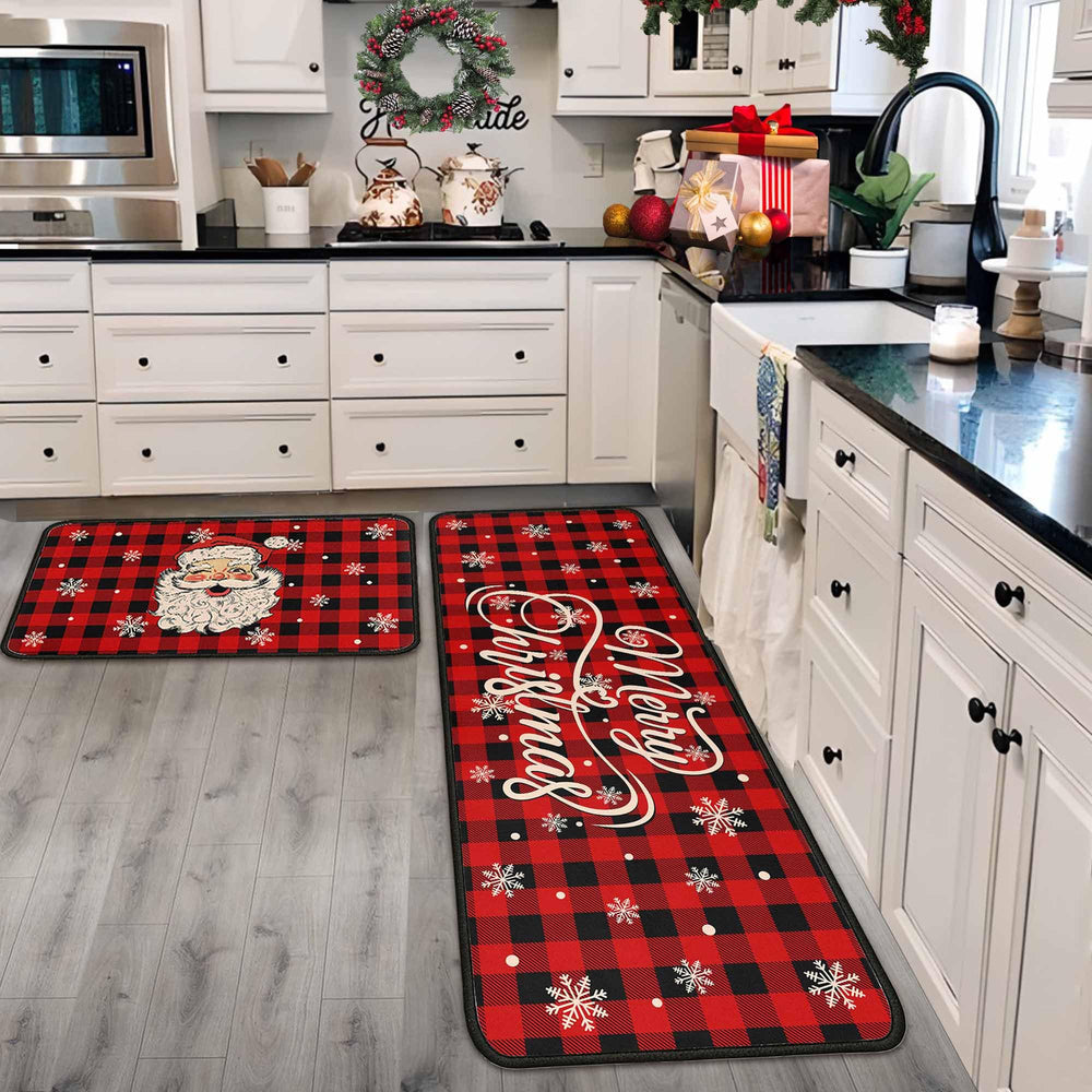 Putware face du lot de 2 tapis en emballage prêt à offrir, festif et pratique