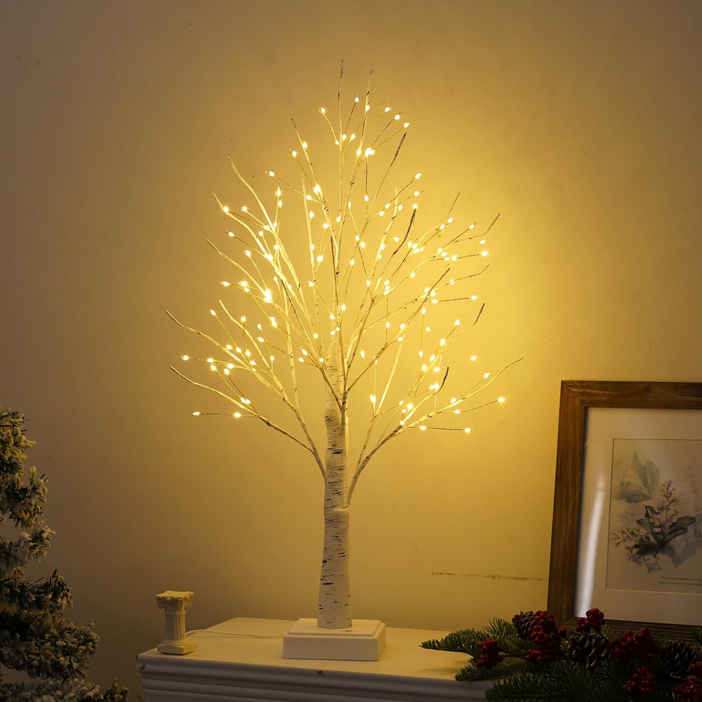 PXBNIUYA décoration de table festive avec arbre apportant chaleur