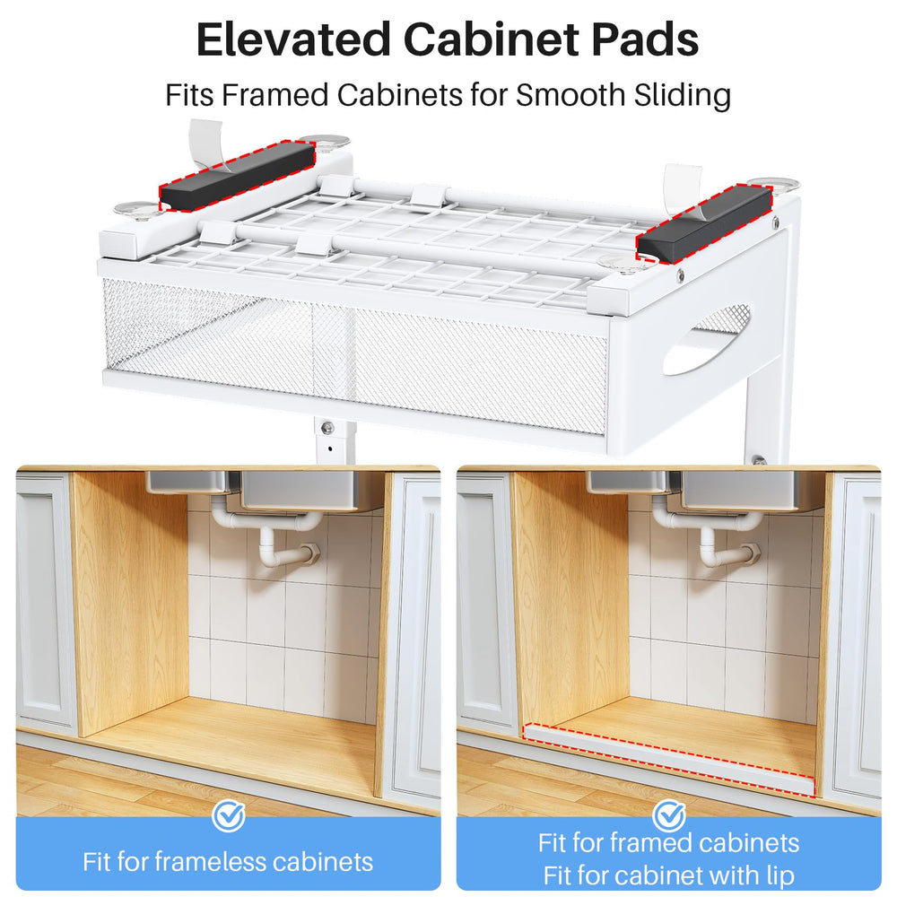 PXRACK calage cabinet shim pad adapté aux armoires encadrées pour une installation stable
