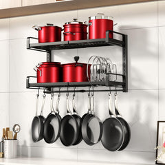 PXRACK vue de face du support mural installé montrant rangement optimisé