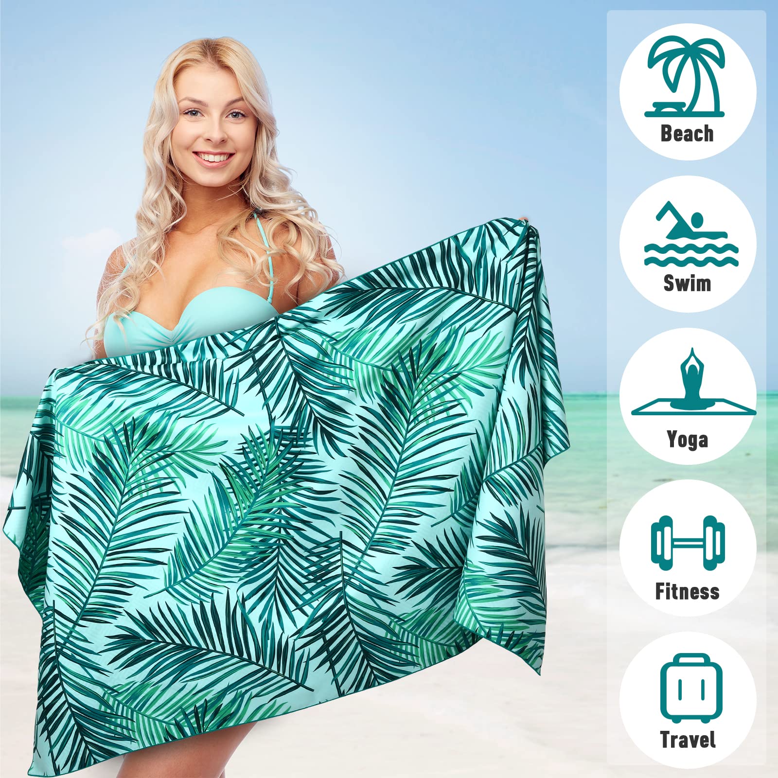 PY SUPER MODE serviette et pochette compactes pour transport facile