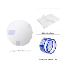 PYD Life ensemble de 50 ornements dans boîte blanche pour stockage pratique