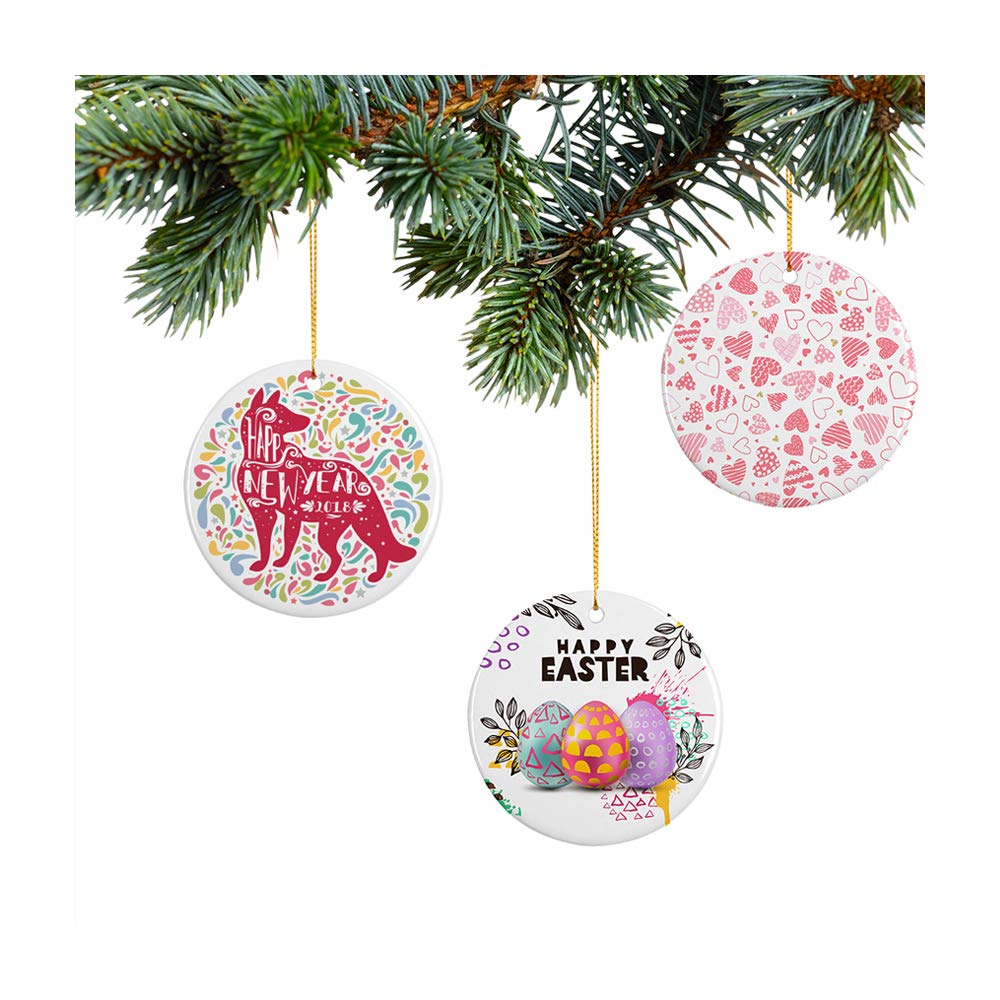 PYD Life ornement personnalisé en situation décorative pour inspiration cadeau