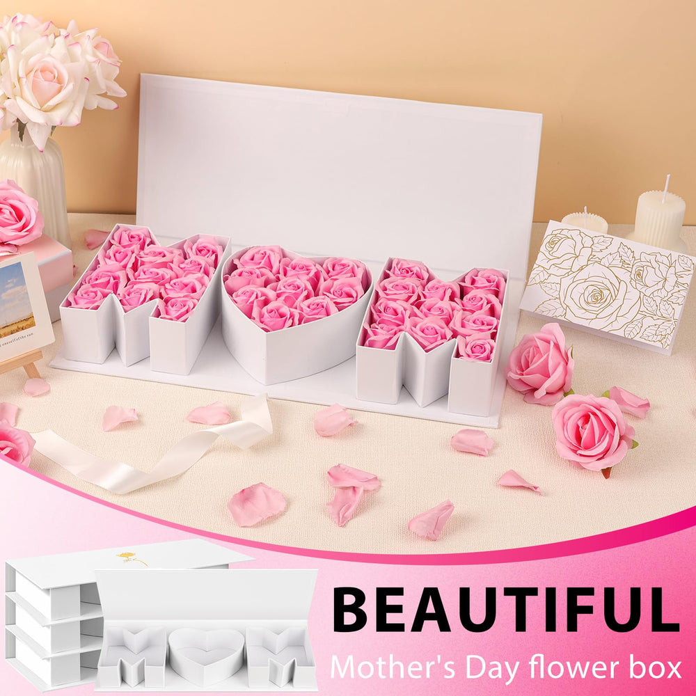 PYQTH boîte ouverte montrant fleurs présentées avec style et sécurité