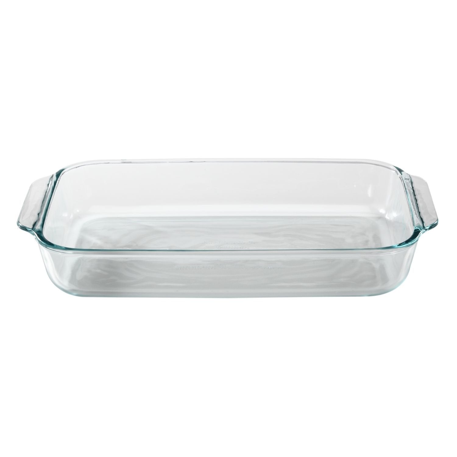 Comparaison de taille Pyrex 233 montrant capacité 3 qt pour portions familiales