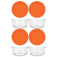 Pyrex bols 7200 face avant lot 4 affichage pratique et gain d'espace