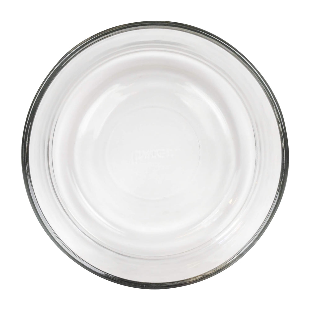 Pyrex couvercle 7201-PC rouge gros plan montrant joint sûr et empilabilité