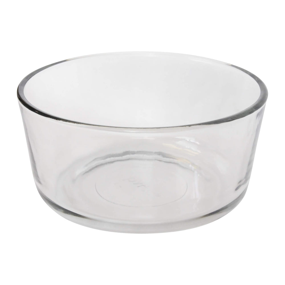 Pyrex bol 7201 gros plan verre trempé montrant résistance et transparence
