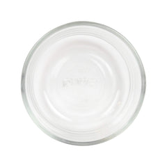 Couvercle bleu Pyrex 7202-PC en gros plan, fermeture sécurisée et sans BPA