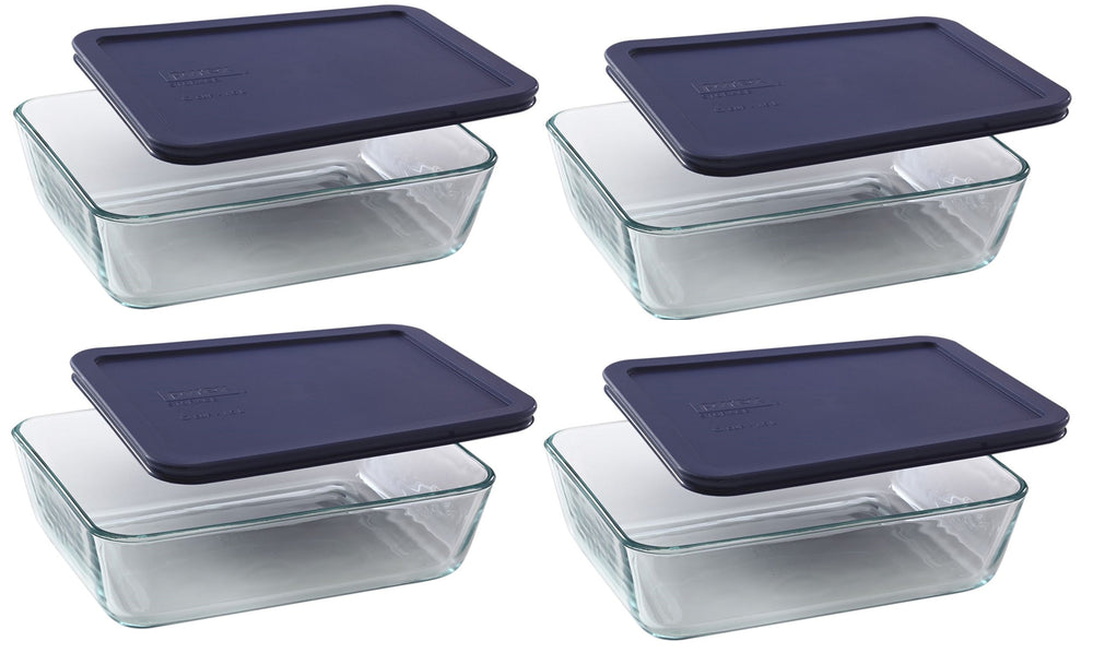 Pyrex plats 7211 et 7211-PC vue avant emballage montrant organisation pratique