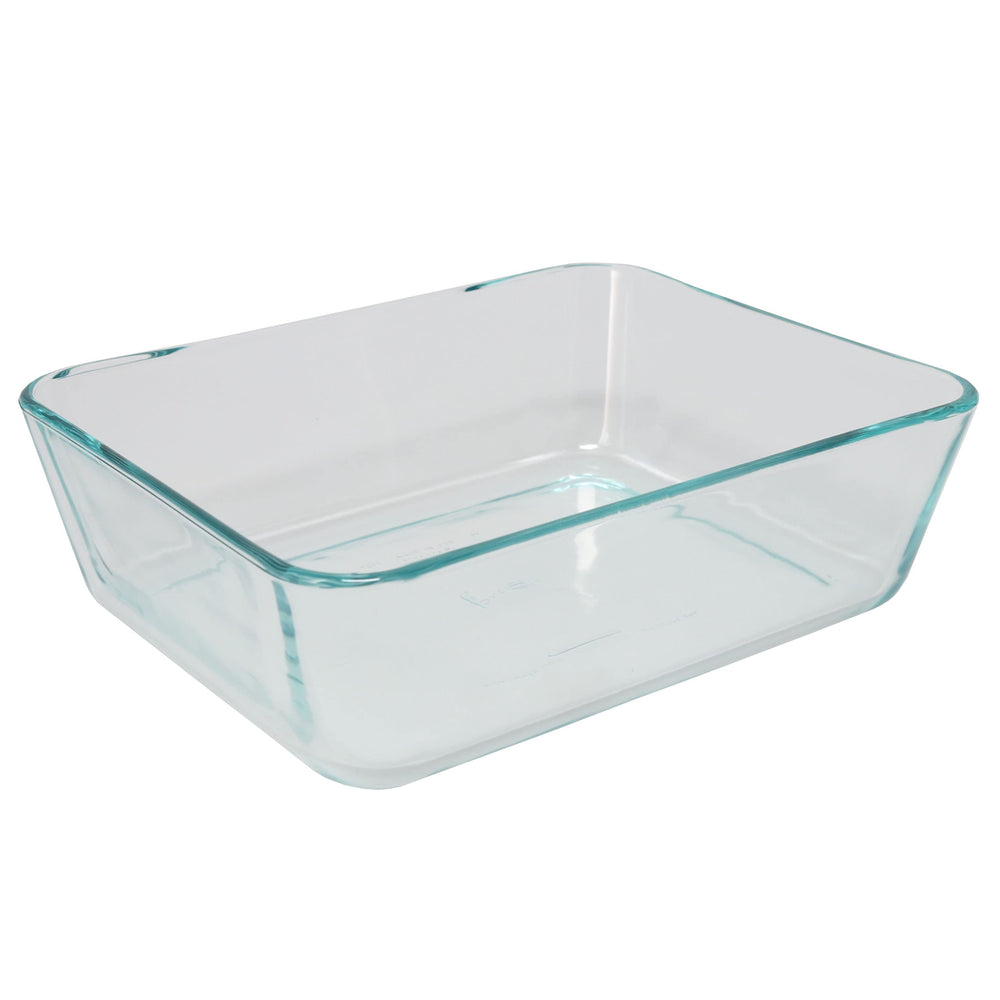 Plat Pyrex 7212 chauffé au micro-ondes avec couvercle, réchauffage sûr et pratique