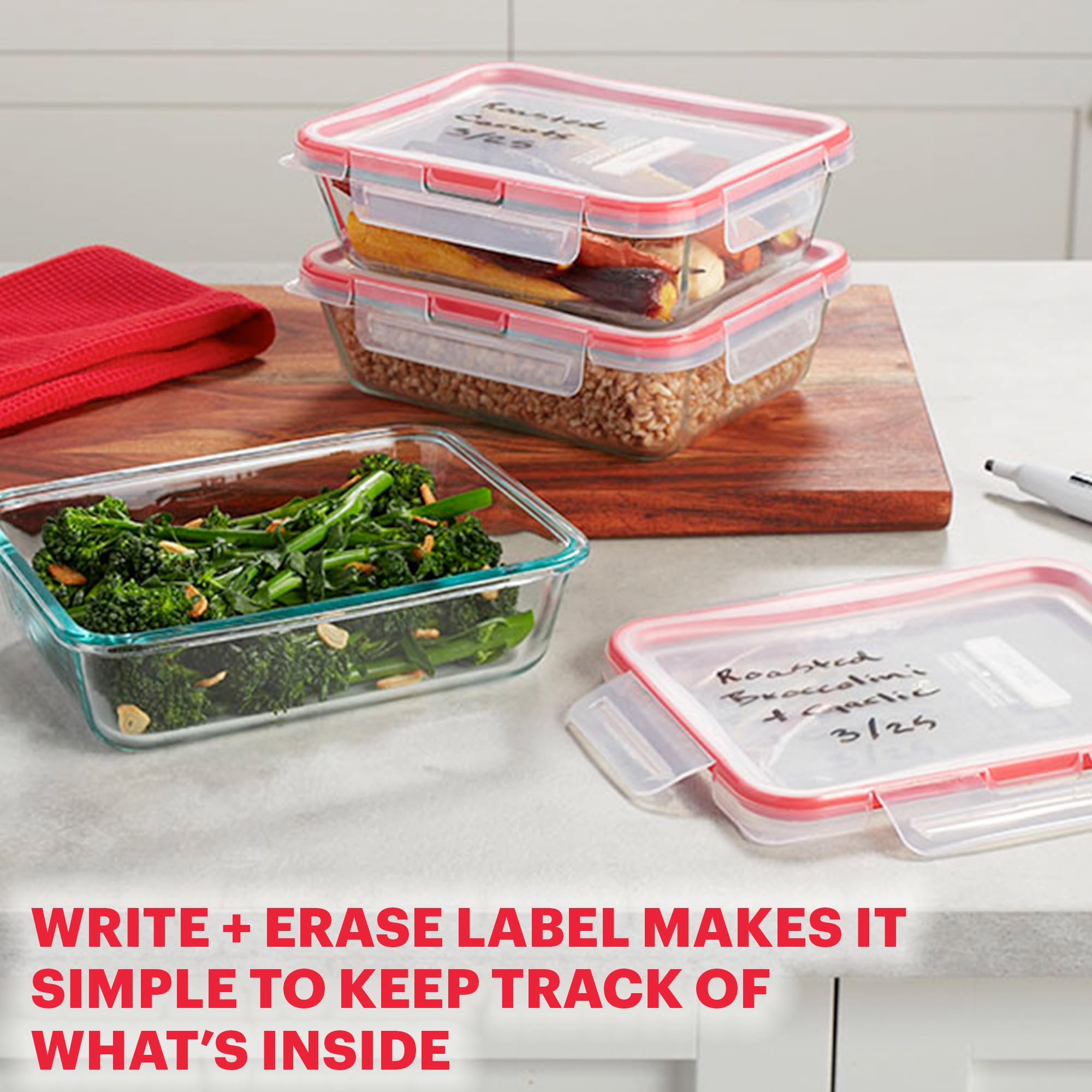 Pyrex comparaison des tailles pour portionner et organiser facilement