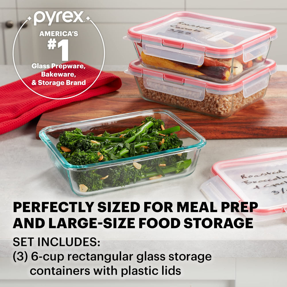 Pyrex Freshlock détail du couvercle verrouillable pour transport sans fuite