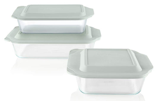 Pyrex plat 9x13 face montrant capacité élevée pour grandes portions