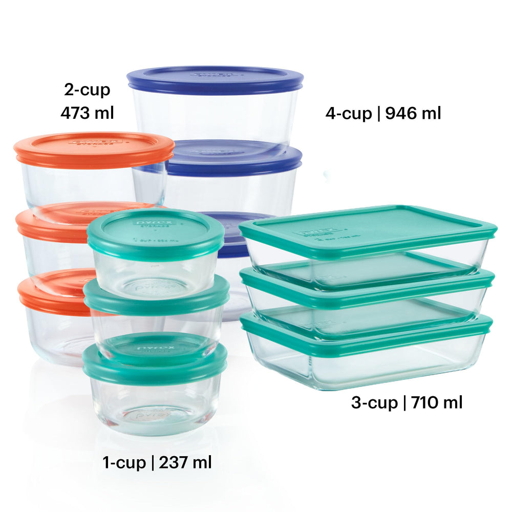 Pyrex gros plan verre trempé montrant finition résistante aux taches