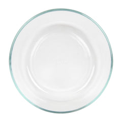 Pyrex bol en verre gros plan montrant texture trempée résistante et hygiénique