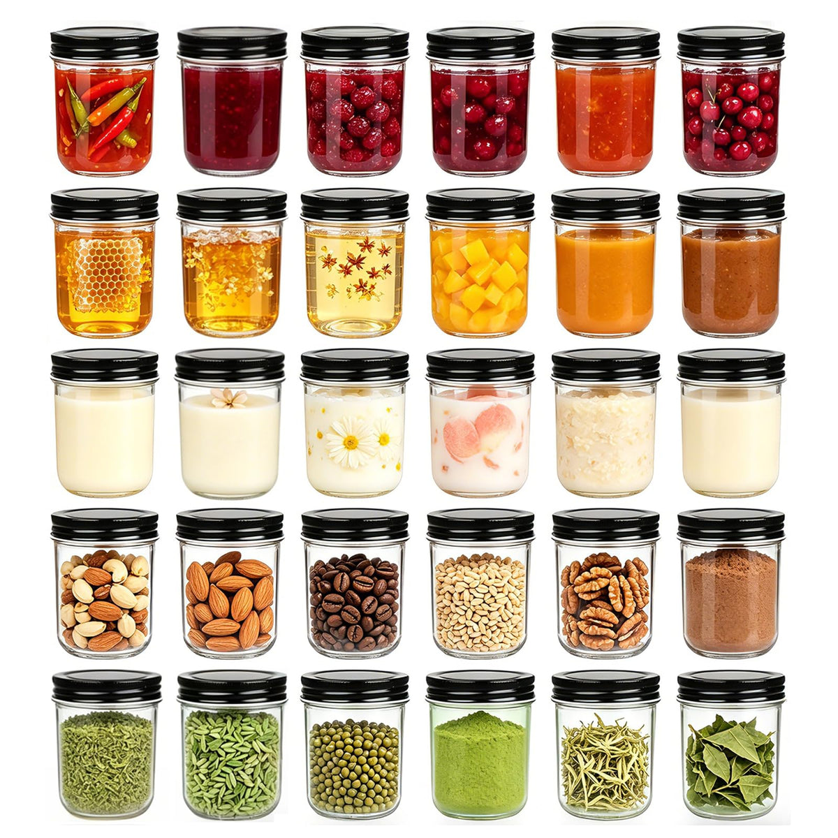 QAPPDA bocal avant packaging montrant transparence et présentation soignée