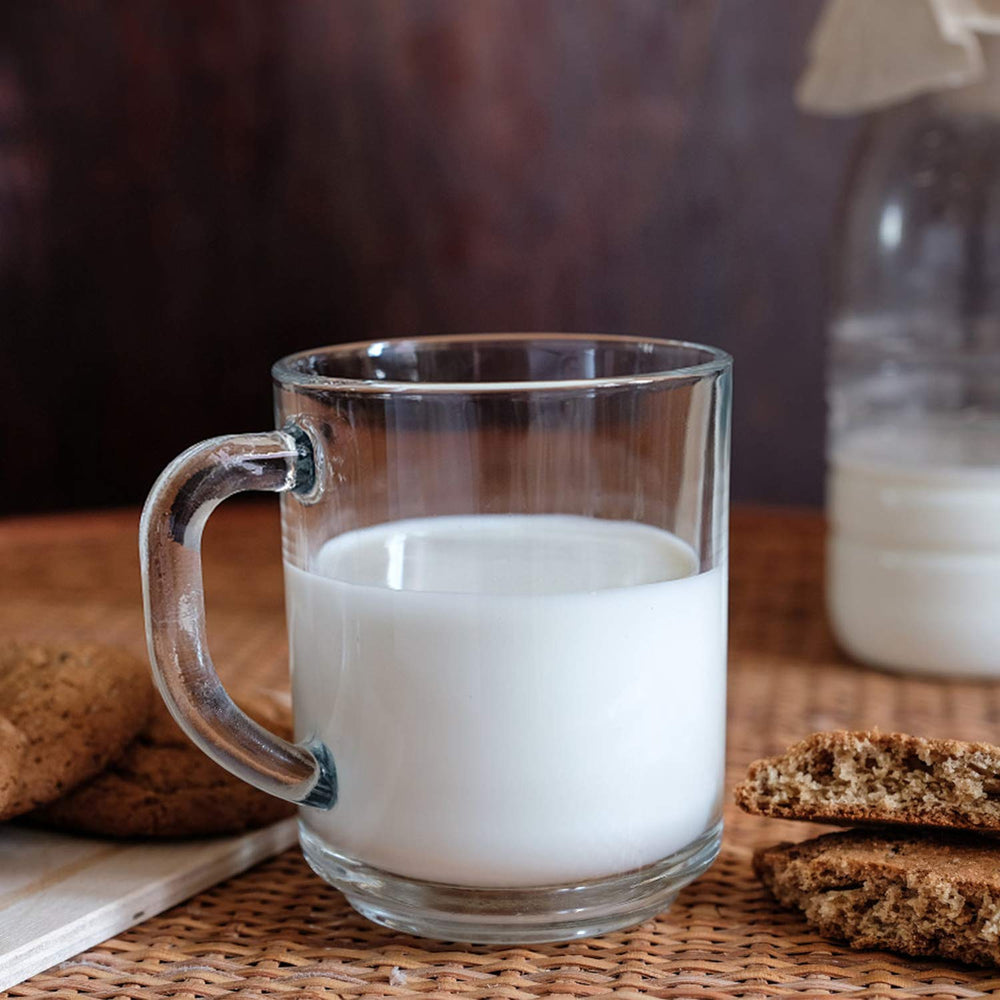 QAPPDA tasse à côté d'une main pour visualiser l'échelle pratique
