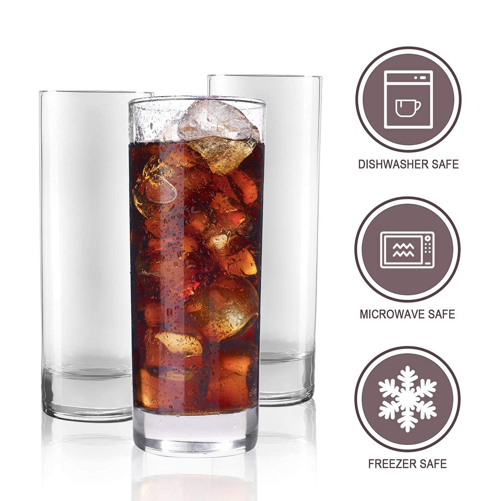 QAPPDA verre à côté d'une main montrant taille et prise confortable