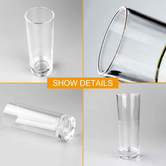 QAPPDA verre en usage avec cocktail illustrant présentation soignée