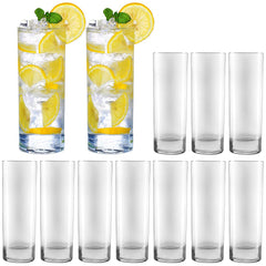 QAPPDA verre Highball face avant montrant design élégant et stabilité