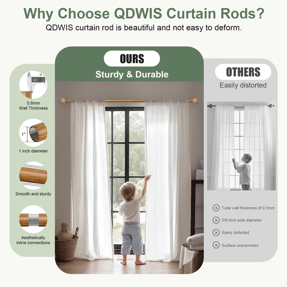 QDWIS tringle installée sur mur blanc pour pose facile