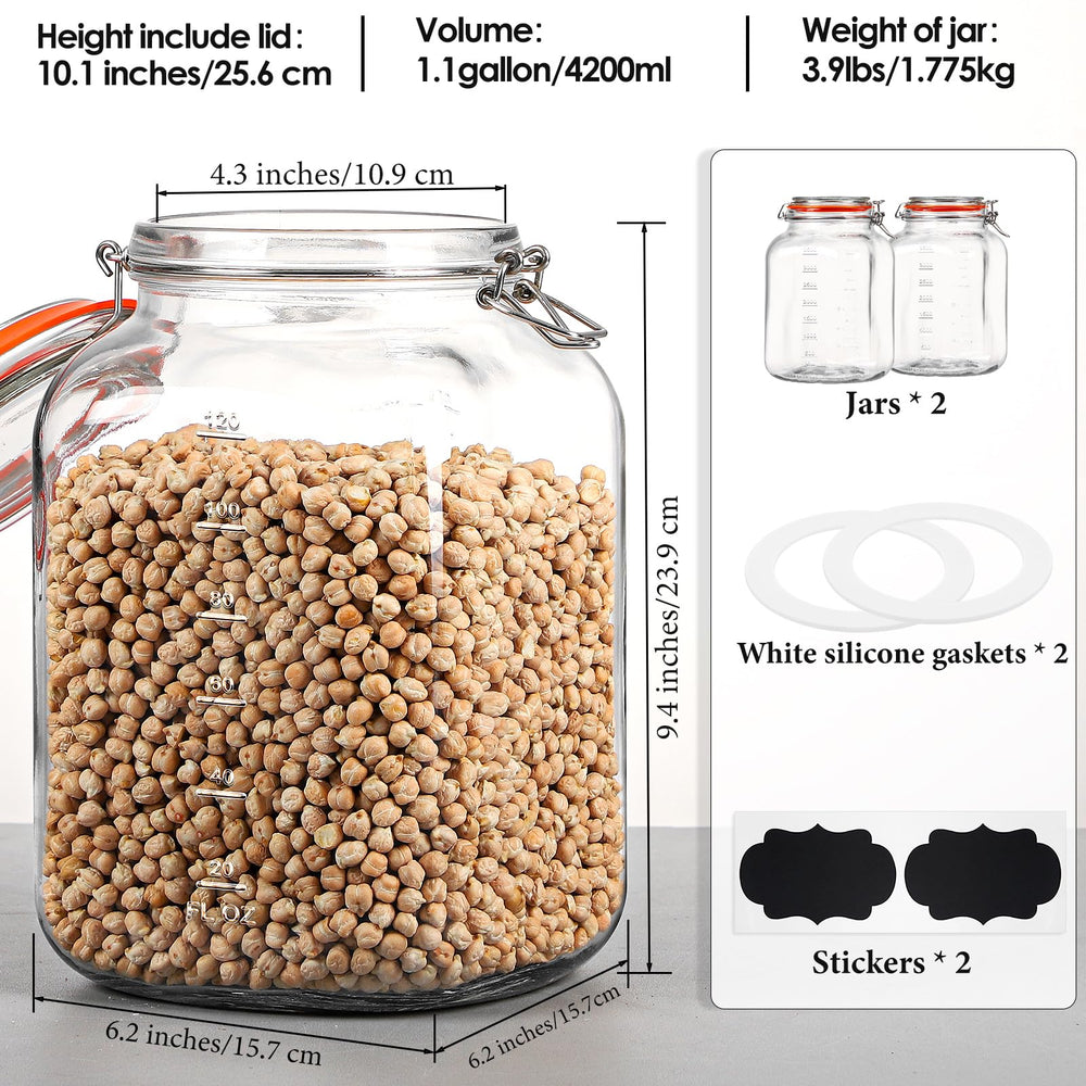 Qianfenie comparaison taille main illustrant capacité 4200 ml pratique