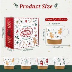 QIKSION mugs empilés illustrant le rangement gain de place pratique