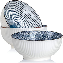 QINLANG bol vue frontale en porcelaine, design élégant et pratique