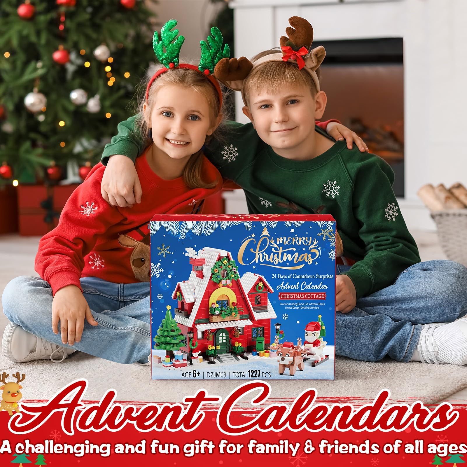 qinline famille assemble ensemble le calendrier stimulant la créativité