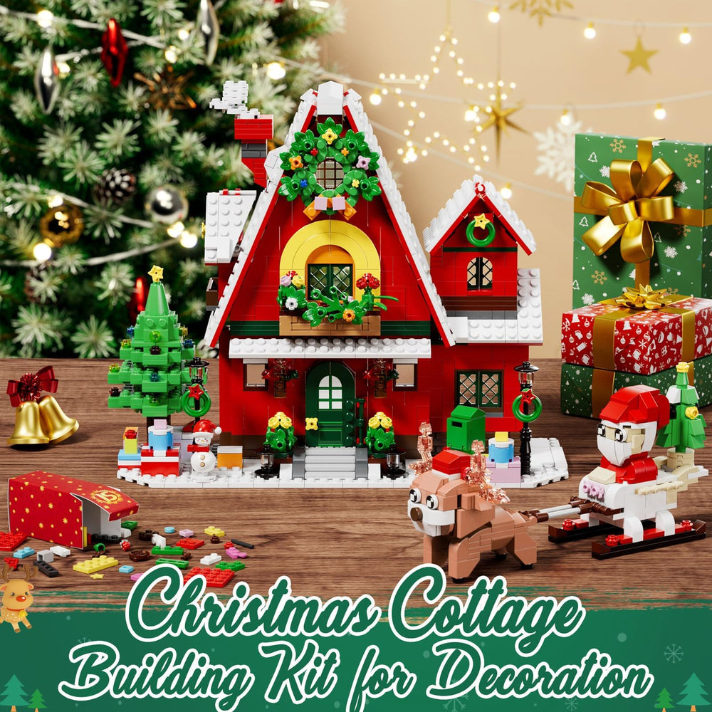 qinline sapin de Noël assemblé mettant en valeur décorations et couleurs
