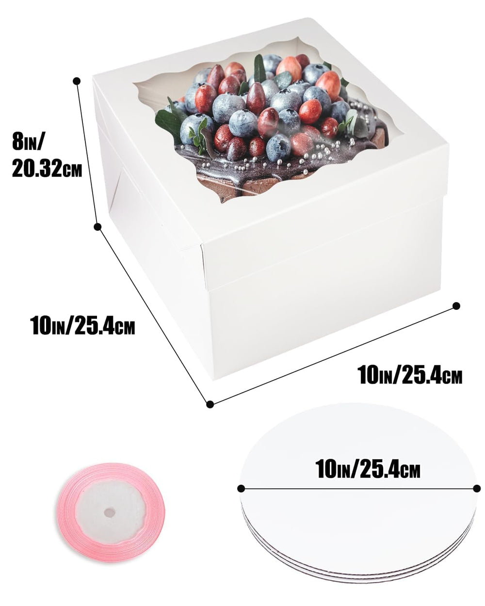 qiqee plaque ronde 10 pouces offrant base solide et niveau