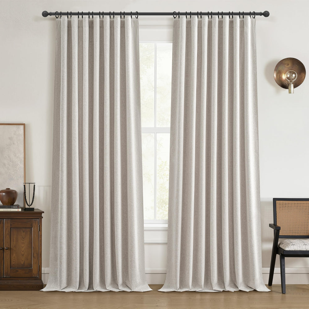 QJmydeco rideau face montrant tombé élégant et intimité